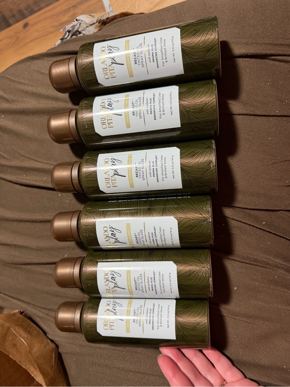 Styling Spray — Brown Bottle (Pack of 6)